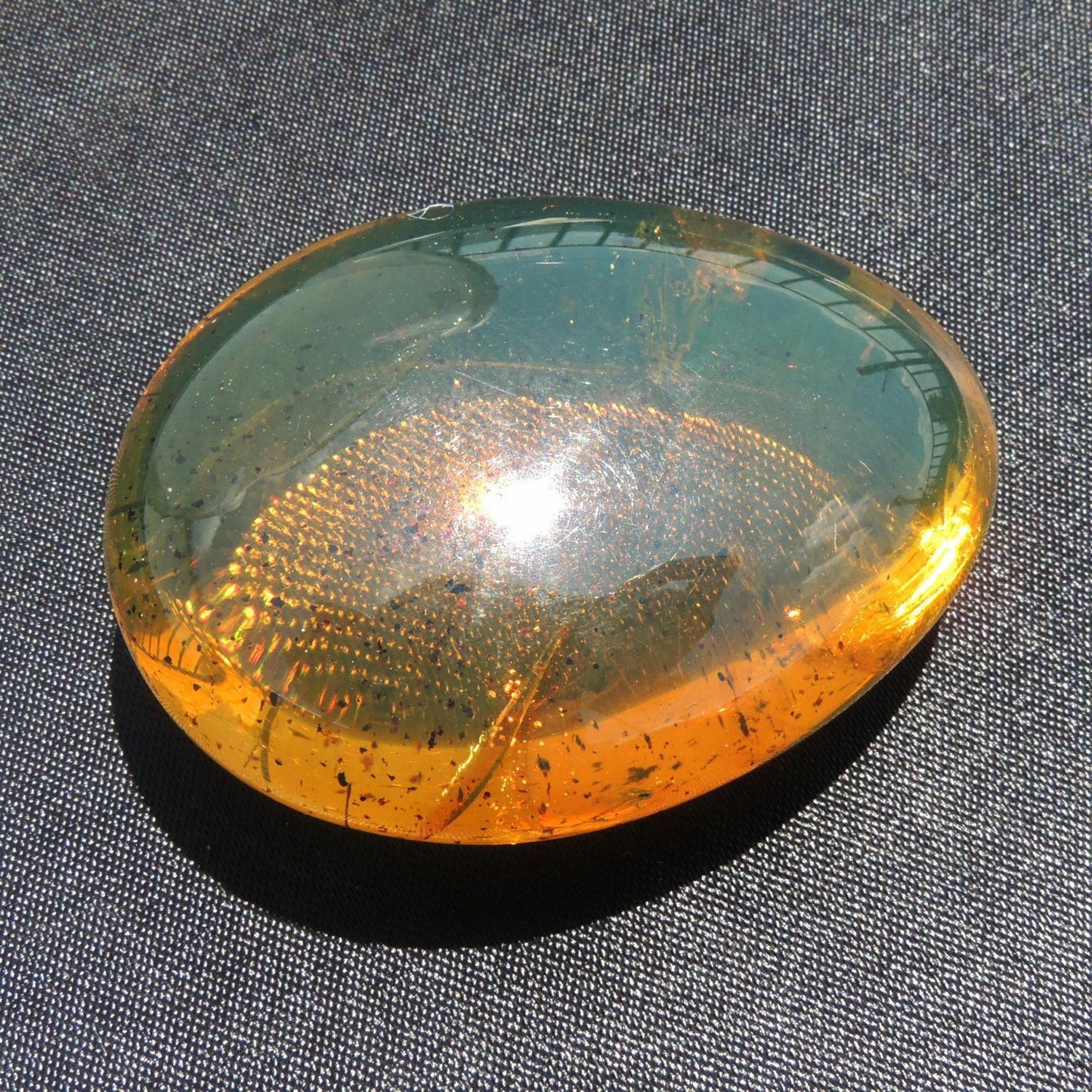 Fully Polished Mexican Amber Cab 25.3 g